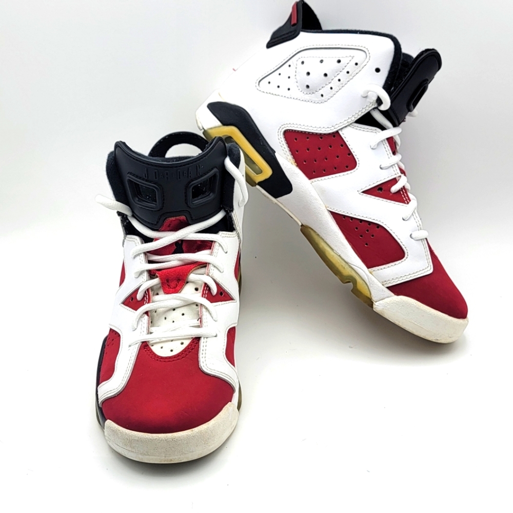 Air Jordan 6 Retro "Carmine" For Big Kids‎ SIZE 5.5Y. #1574